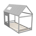 **Maisonnette en bois à assembler, structure ouverte, design minimaliste**